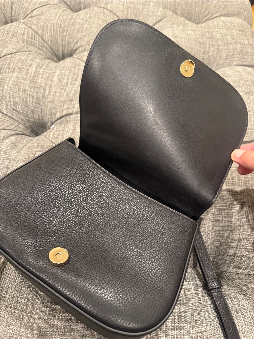 Kate Spade Bag Kyla Top Handle Pebbled Leather Crossbody EUC - Picture 11 of 17